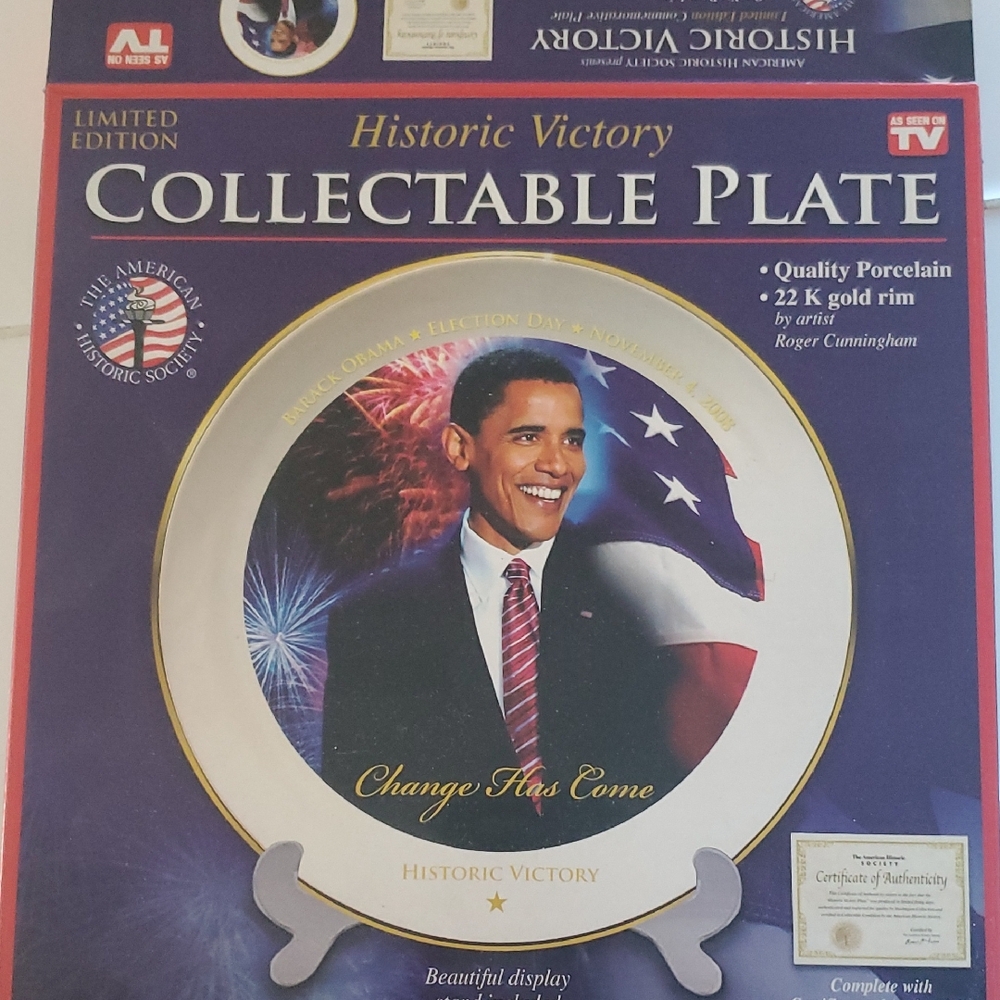 Historic Victory Collectable Plate